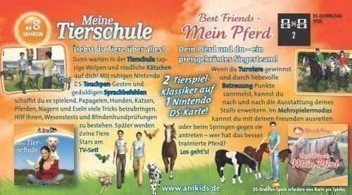 Nintendo Giochi: 😎Tierschule + Best Friends DS – Usato da Schüpfheim venduto da Games_Spielkonsolen 5