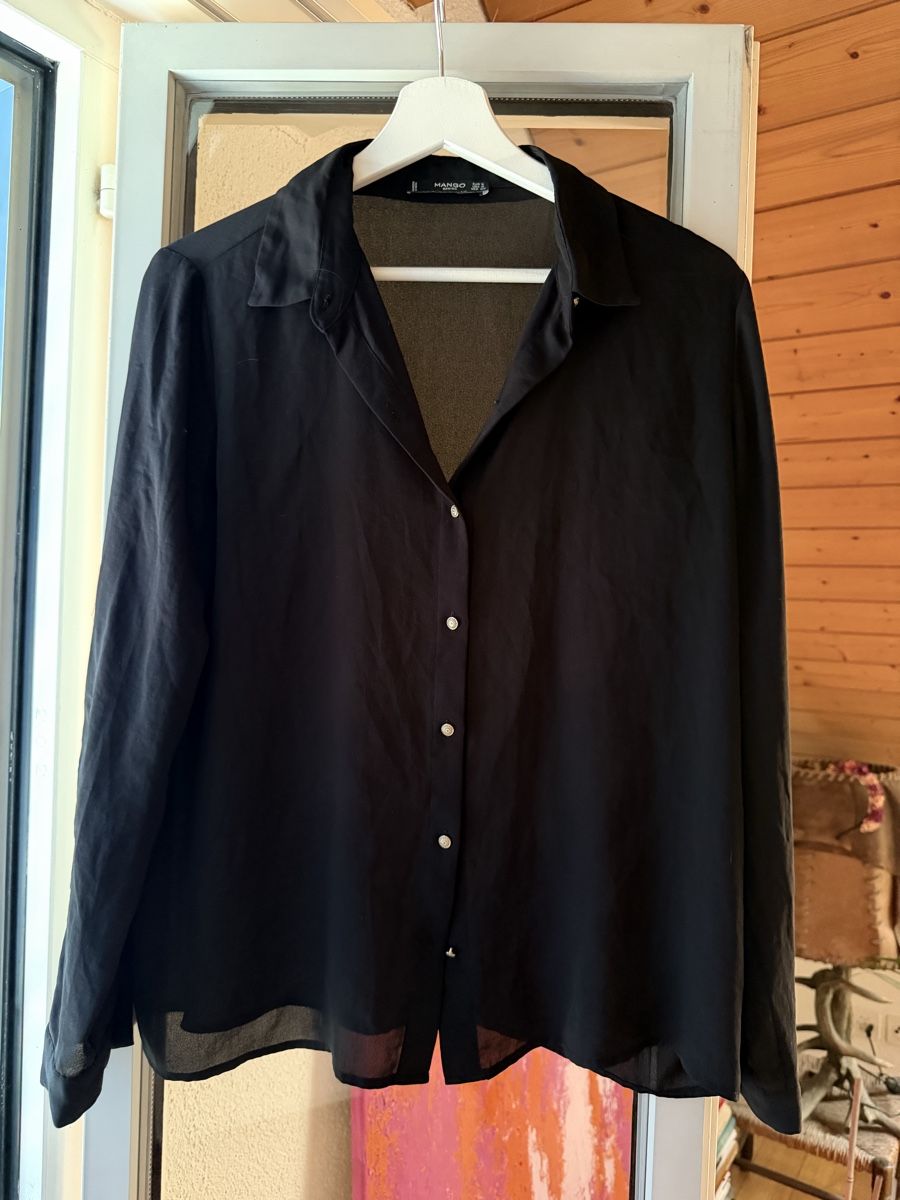 Mango Chemisiers: Blouse black size S good condition – D'occasion à Zürich par BettinaMarie2308