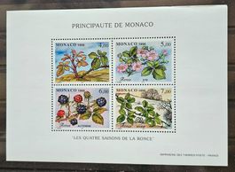 MONACO Bloc ** les quarrel saisons de la ronce , 1996
