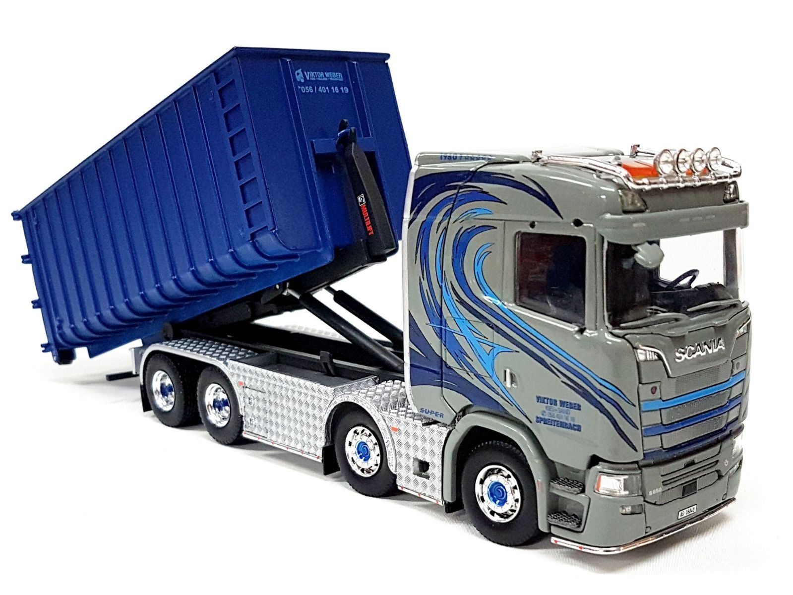 Scania Kit di modellismo & Modellini statici: 1:50 Tekno Scania Next Gen S "Viktor Weber" – Nuovo e nell'imballaggio originale da Affoltern am Albis venduto da Modellshop-8910 2