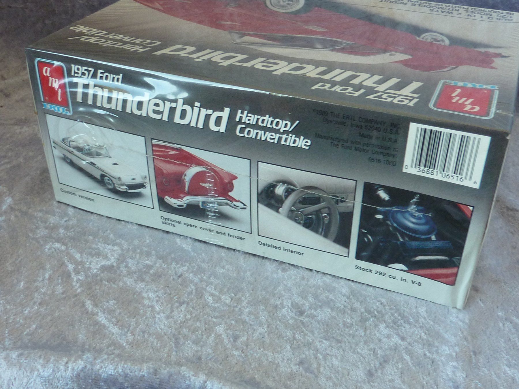 AMT/ERTL Modellini d'auto: Ford Thunderbird Hardtop/ Convertible  1957  1:25 – Nuovo e nell'imballaggio originale da Dürrenäsch venduto da modellautos4you 2