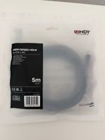 Câble HDMI Lindy High Speed Black Line 5 m – NEUF