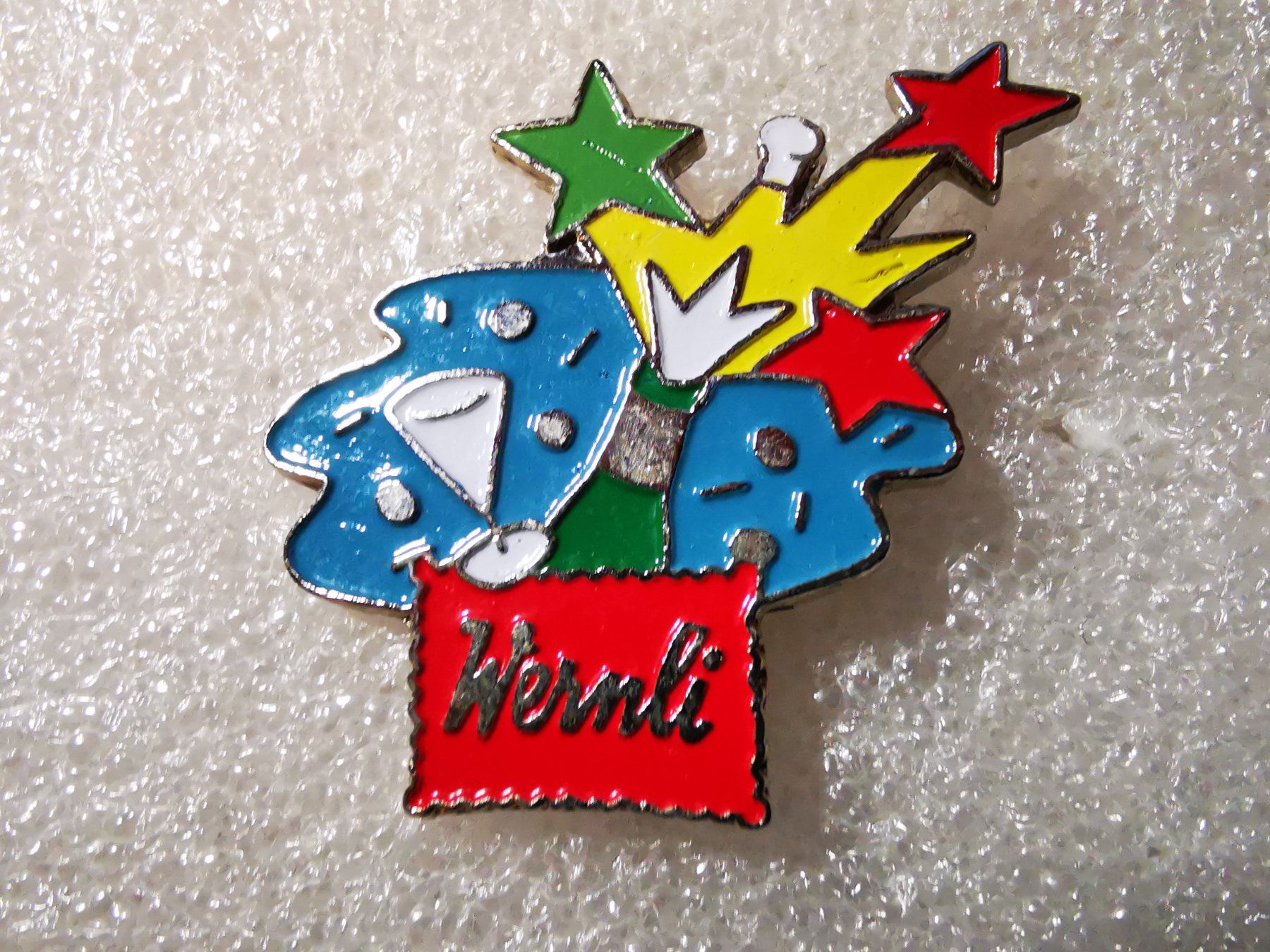 Placchette & Badge: Ansteckpin 4: Wernli – Usato da Oppligen venduto da Pin-Fall-Shop