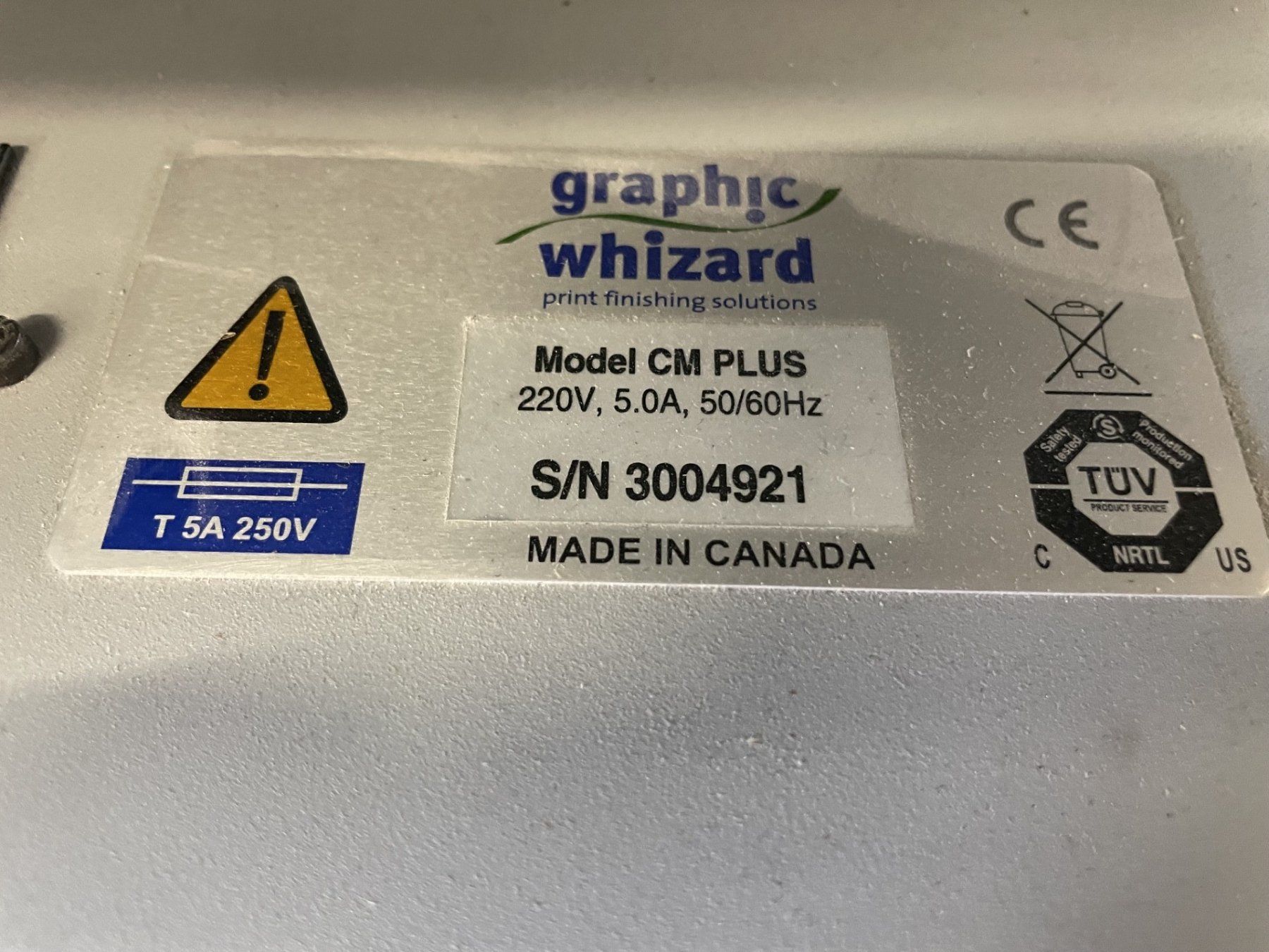 Tutte le macchine: 2 Stück Graphic Whizard Rill- und Perforiermaschine2 – Difettoso da Dietikon venduto da elm_px99 5