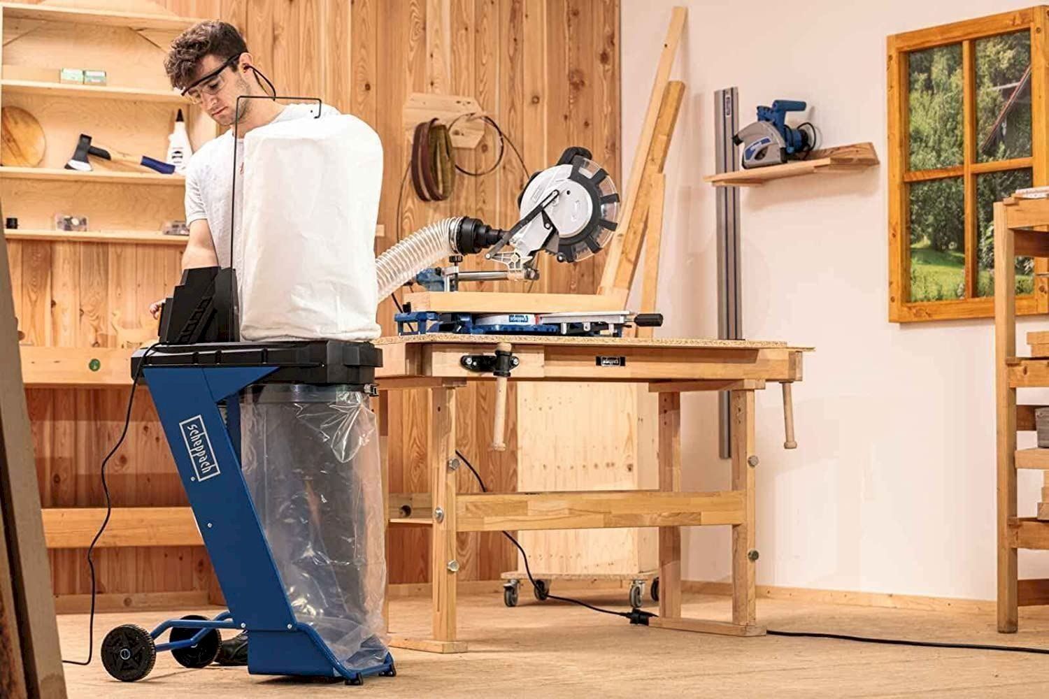 Scheppach Tutte le macchine: Scheppach DC500 Absauganlage 550W – Nuovo e nell'imballaggio originale da Bottighofen venduto da zaap 2