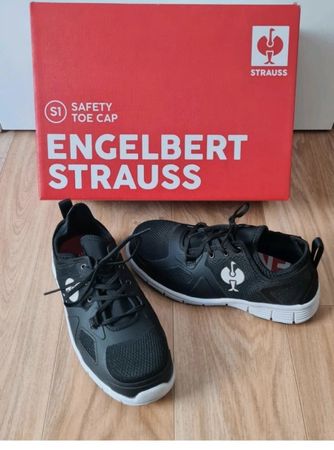 Engelbert Strauss Arbeitsschuhe, Gr. 37, Schwarz, Neu!