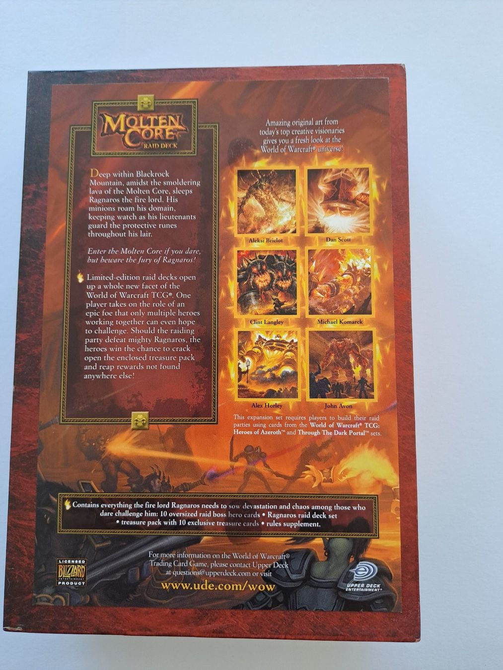 Jeux: WOW TCG Molten Core Raid Deck Englisch, Neu – Neuf (Voir description) à Glashütten par Schwebefisch 2