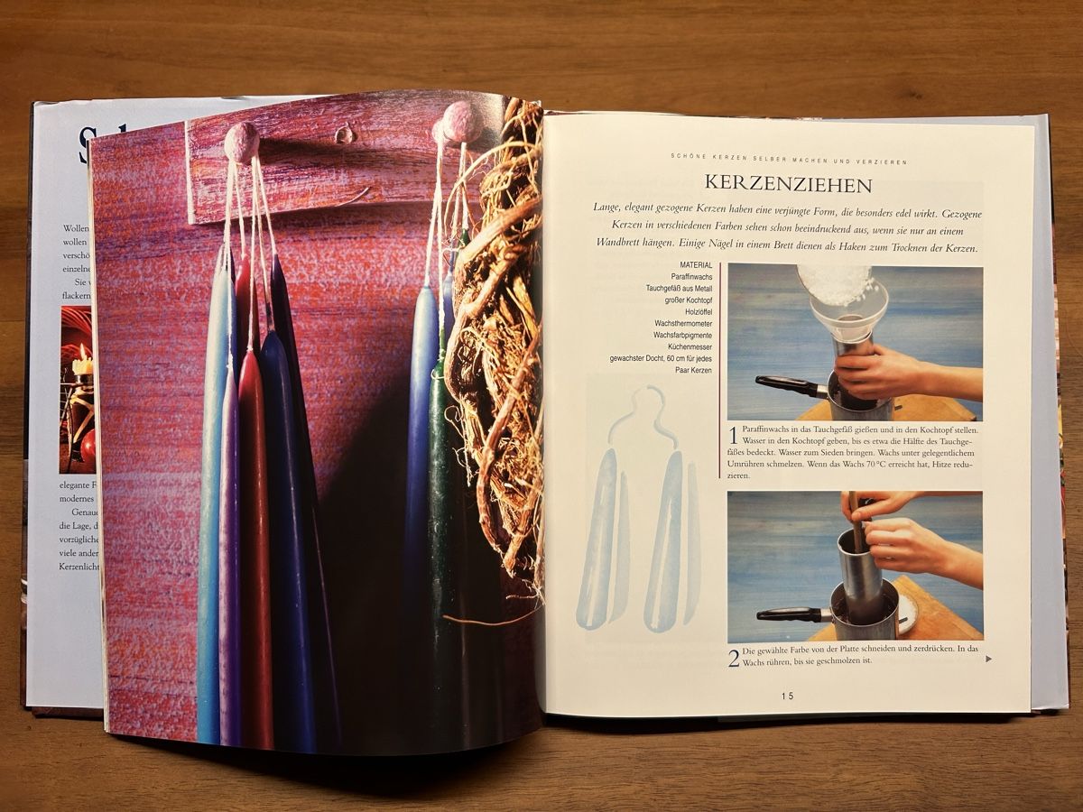 Libri: Schöne Kerzen – Usato da Dürrenäsch venduto da chinook65 2
