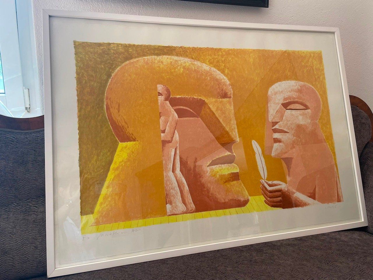 Grafiken & Lithographien: Farblithografie Horst Antes – Gebraucht aus Zürich von star7671 1