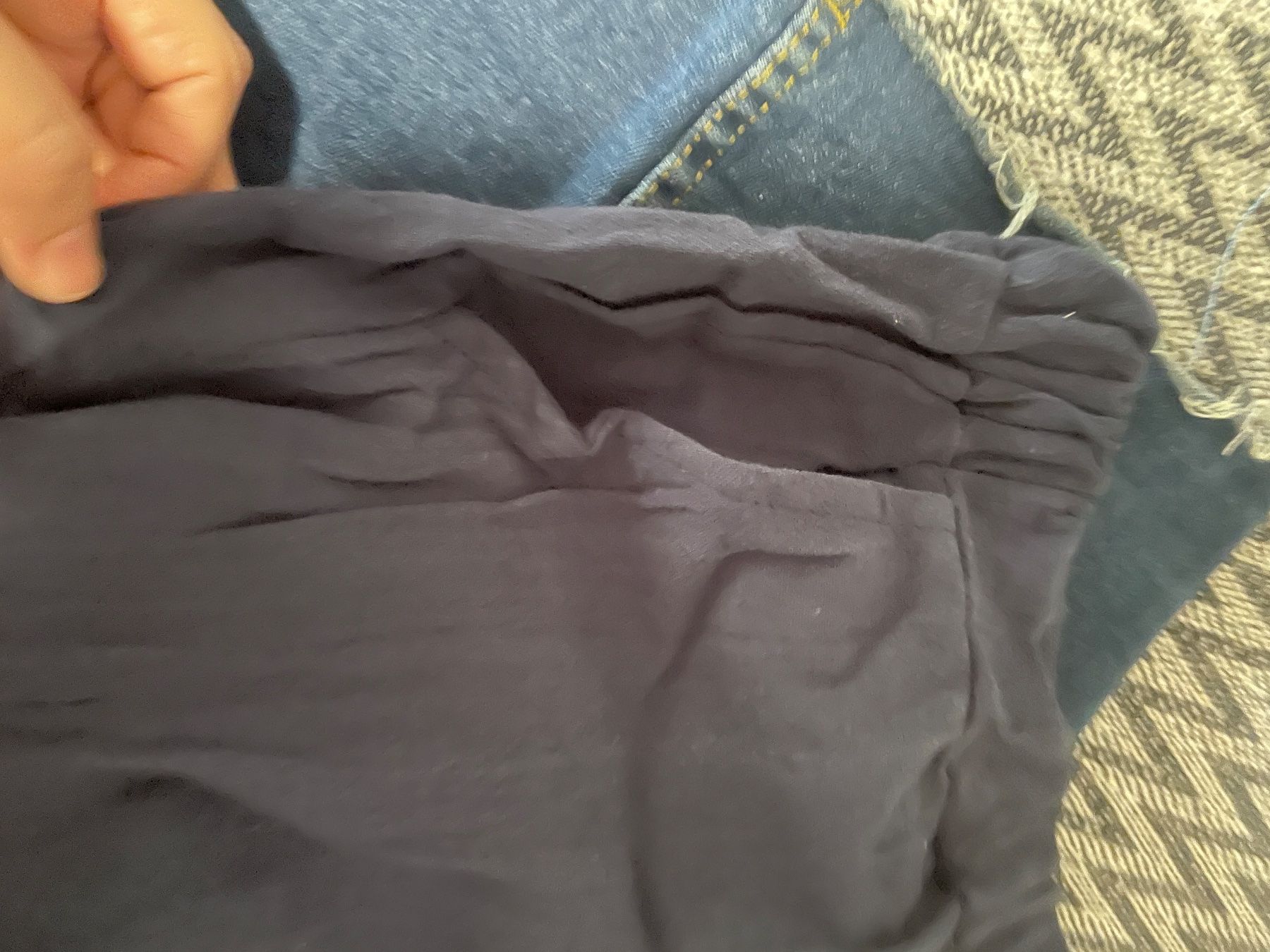 Pantaloni: Dunkelblaue Hosen mit elastichem Bund – Nuovo e nell'imballaggio originale da Zürich venduto da jandra01 3