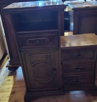Schubladenelement Holz dunkel rustikal gebraucht