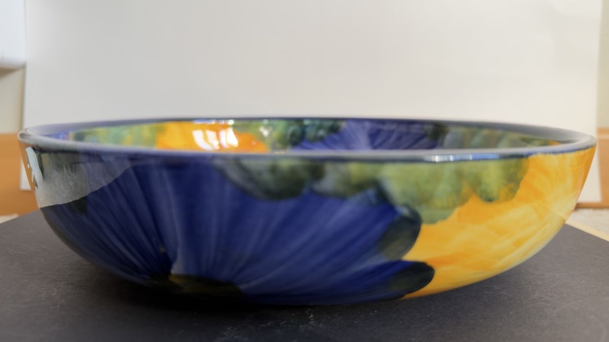 Piatti di portata: Teller/Schale mit Blumenmuster Handbemalt – Usato da Widnau venduto da kustercarmen 5