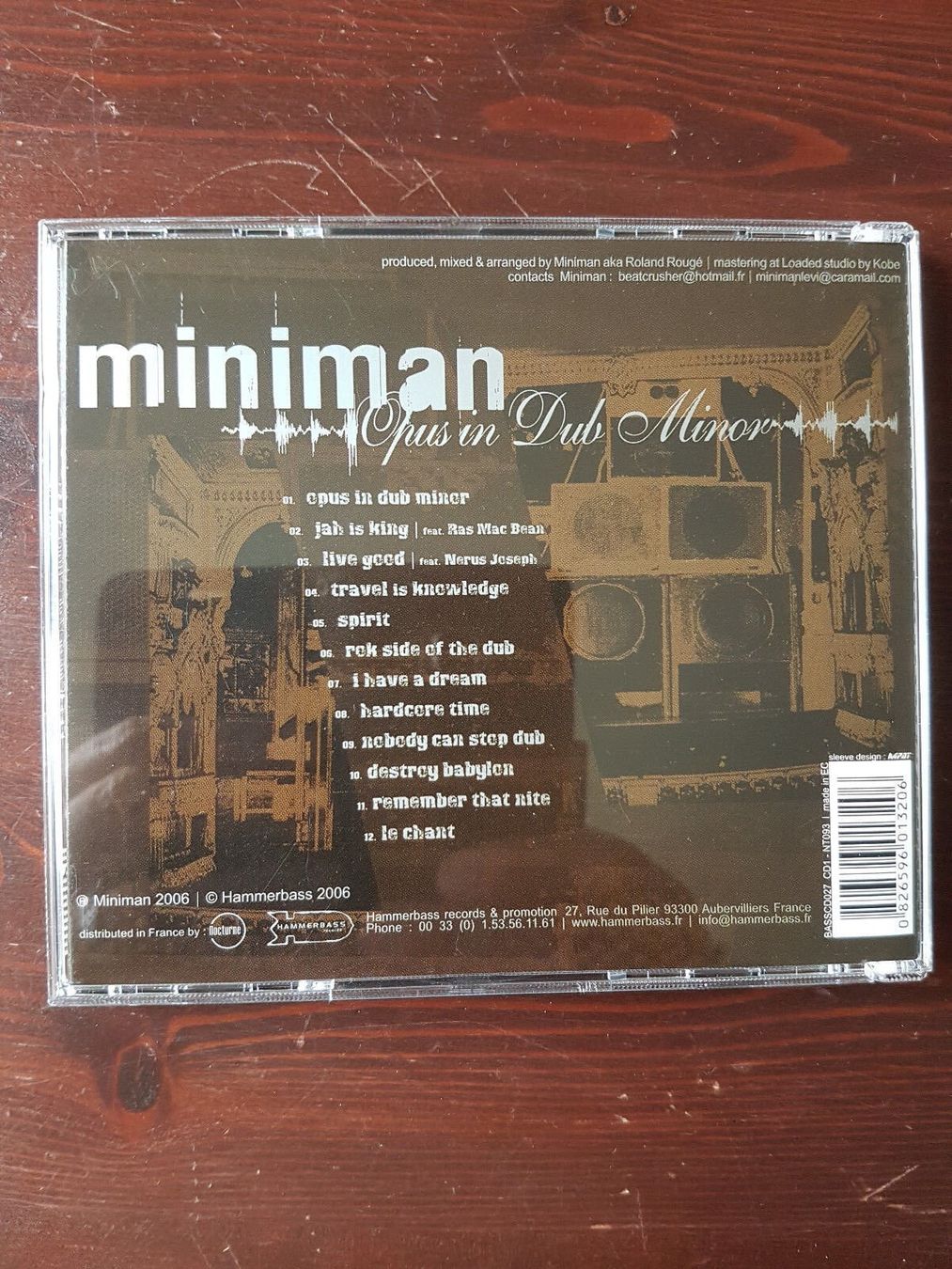 CD: Miniman Opus in Dub Minor Reggae CD – Usato da Lostorf venduto da MidnightRider59 1