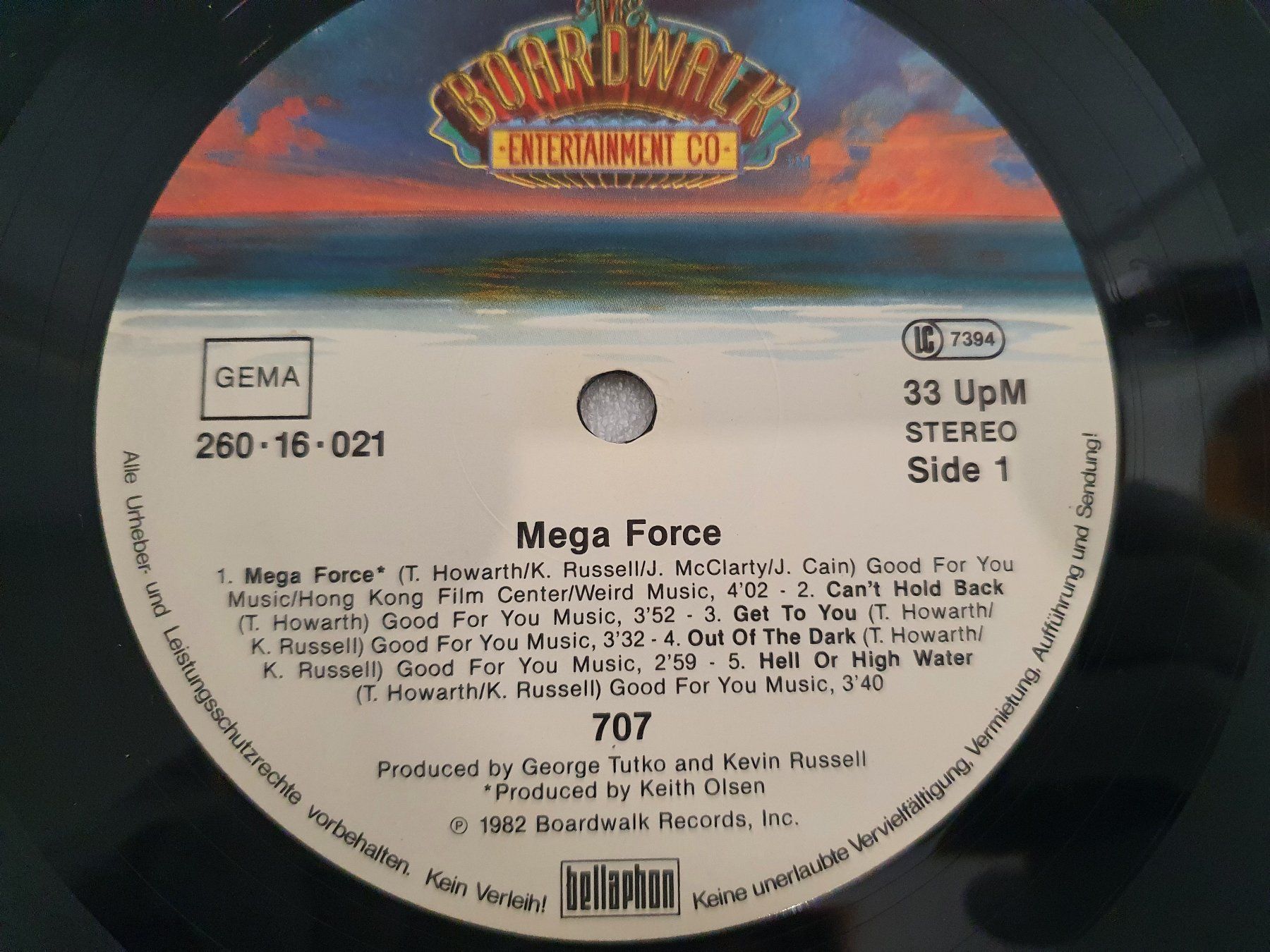 Schallplatten: 707 – Mega Force – Gebraucht aus Uster von Vinyl-Leidenschaft 3