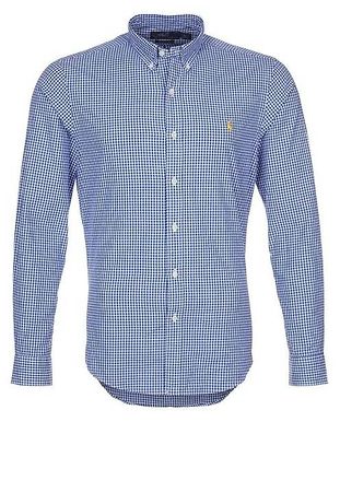 Polo Ralph Lauren Hemd / Slim-Fit / blau-weiss kariert / M