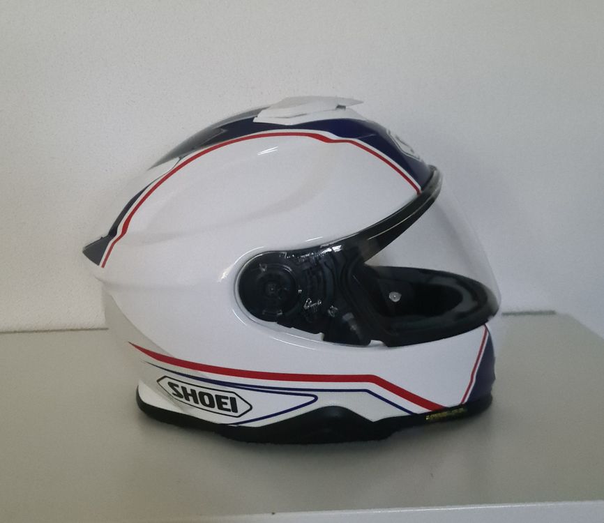 Shoei Casques & visières: Shoei Integralhelm GT-Air 2 Panorama TC-10 weiss-rot-blau – Neuf (Voir description) à St.Gallen par rey_9vlg 1