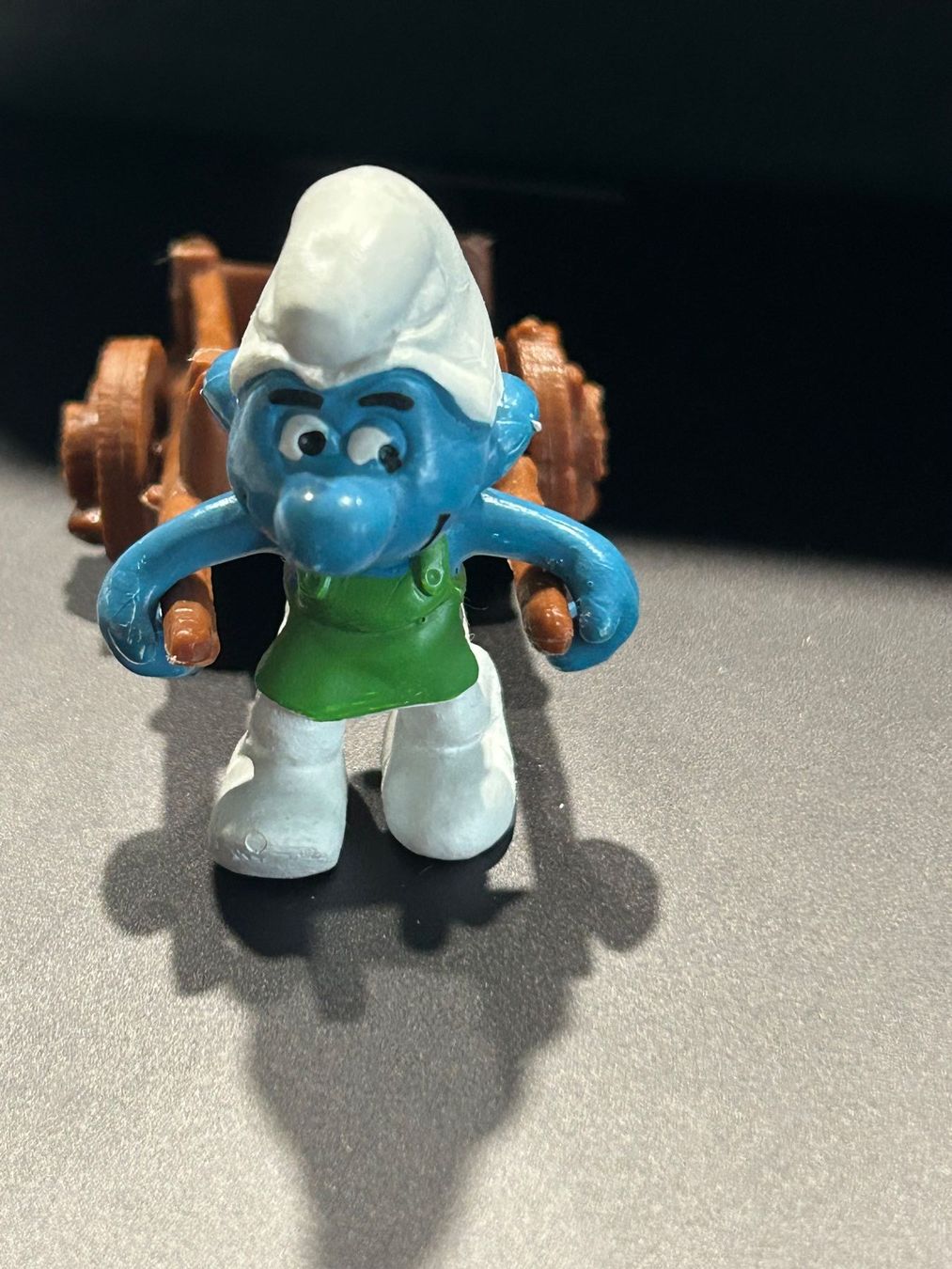 Schleich Figuren: Gärtner Schlumpf mit Schubkarre 40206 – Gebraucht aus Bassersdorf von Shelby70 1