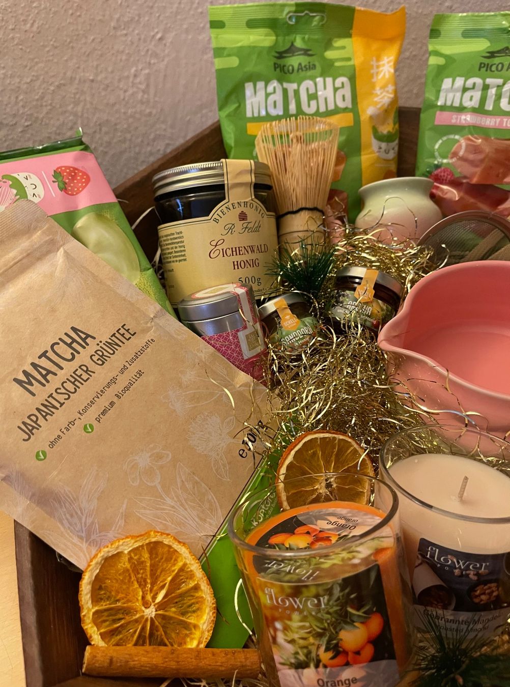 Aliments & Spécialités: Grosser Geschenkkorb einfach Matcha – Neuf avec emballage d'origine à Basel par Seifehuesli 2