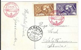Zeppelinpost St.Gallen - Solothurn 1929