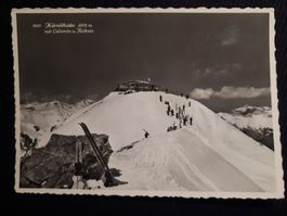 . HORNLIHUTTE 1957 MIT CALANDA - WINTERSPORT