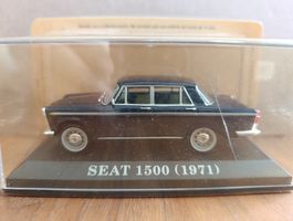 2x Seat 1500/Fiat 2300 Taxi Barcelona 1:43