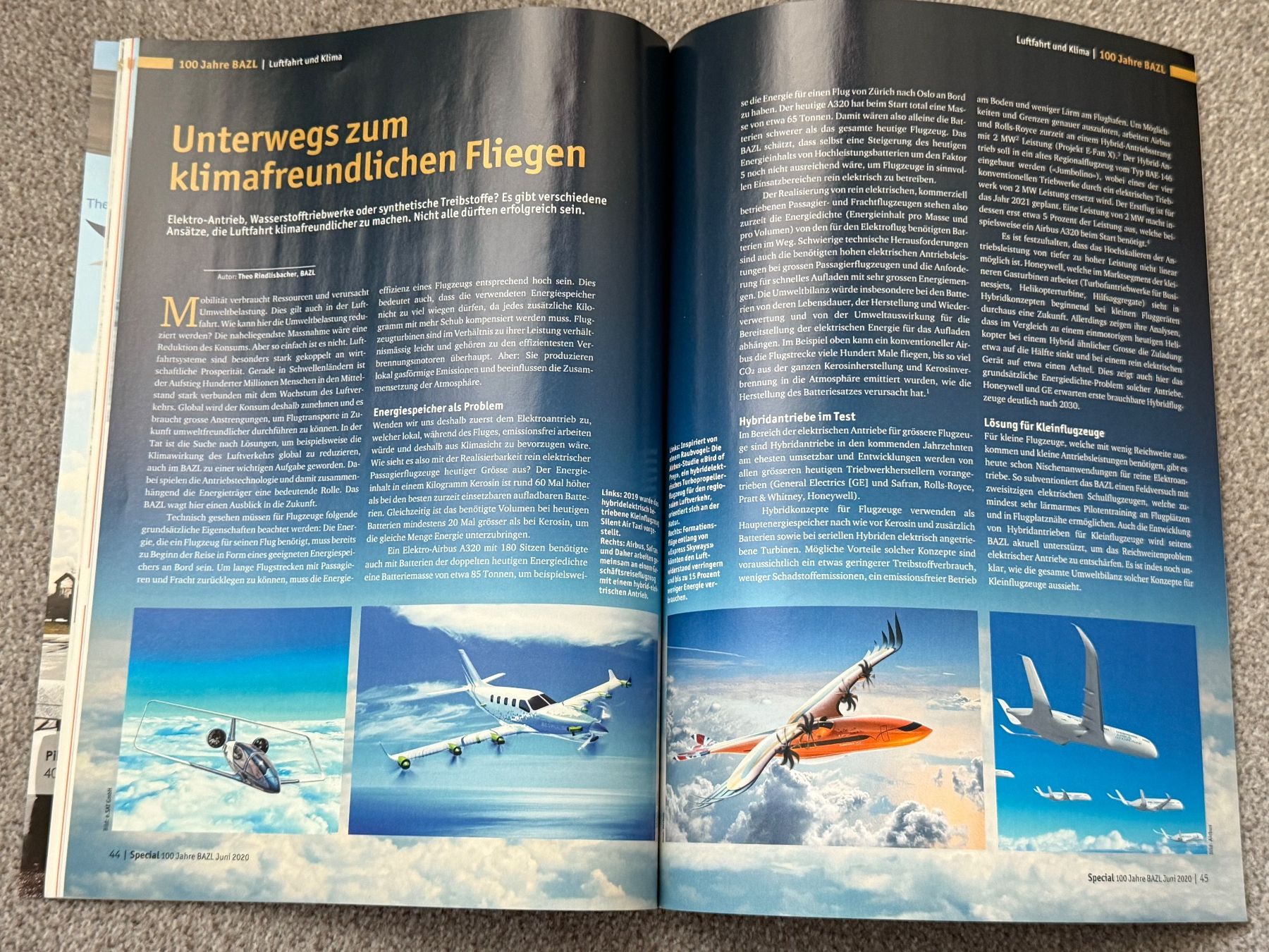 Zeitschriften & Magazine: Broschüre: 100 Jahre BAZL – Gebraucht aus Brütten von Hst1 7