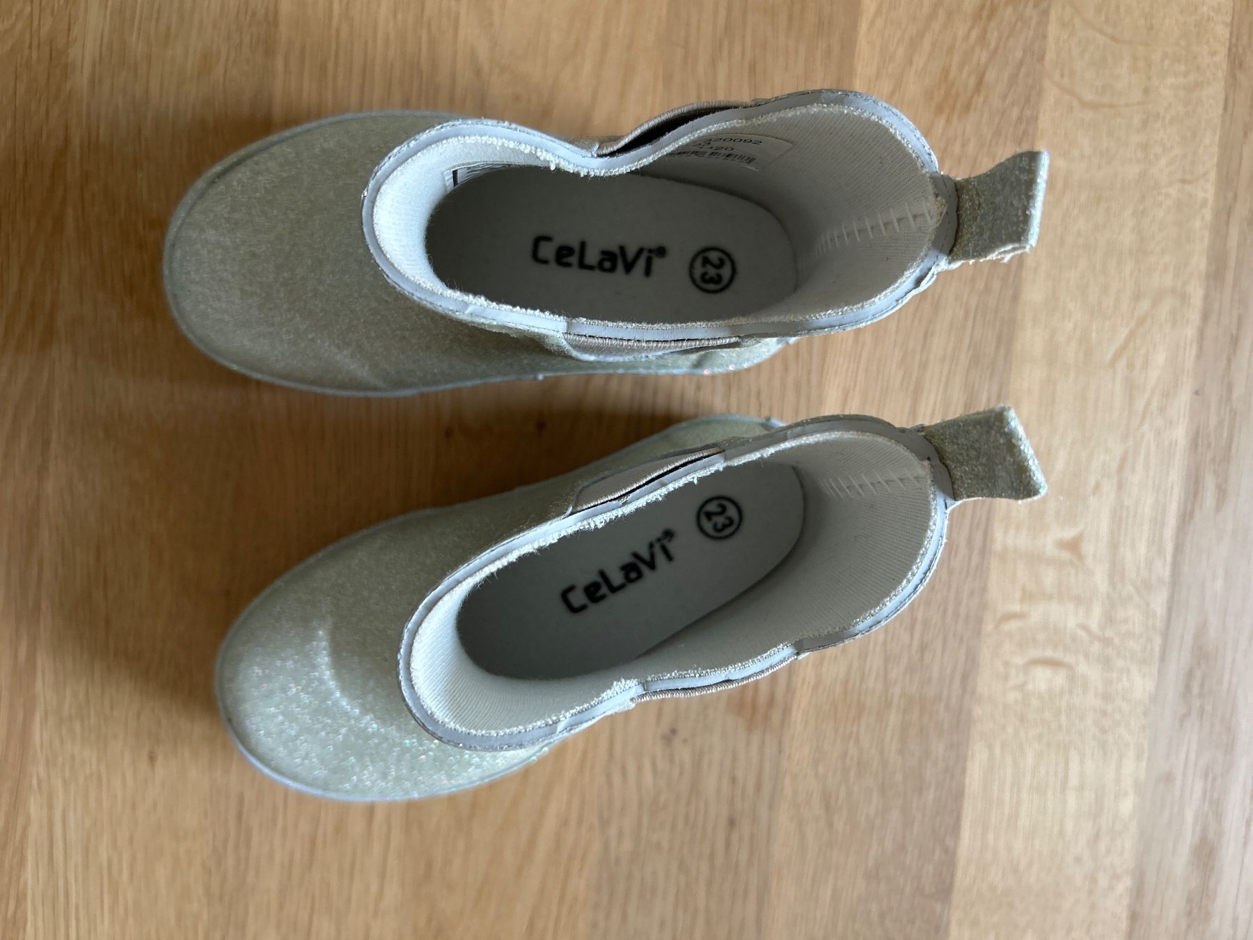 Scarpe per ragazzi: Celavi Regenstiefel 23 silber – Nuovo (secondo la descrizione) da Zürich venduto da cloud_303 1