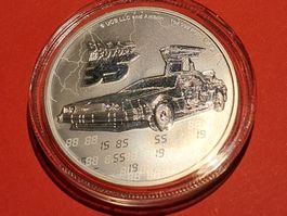 35th BACK TO THE FUTURE 1 2020 1 oz Unze SILBER AUSGABE 1