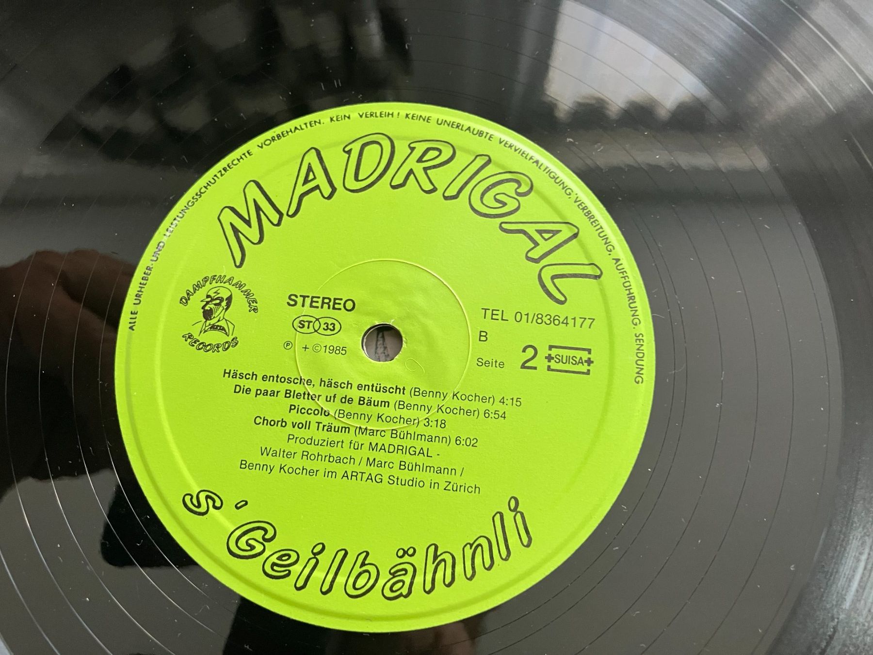 Vinyles: Madrigal – D'occasion à Aarwangen par Jukebox3 8