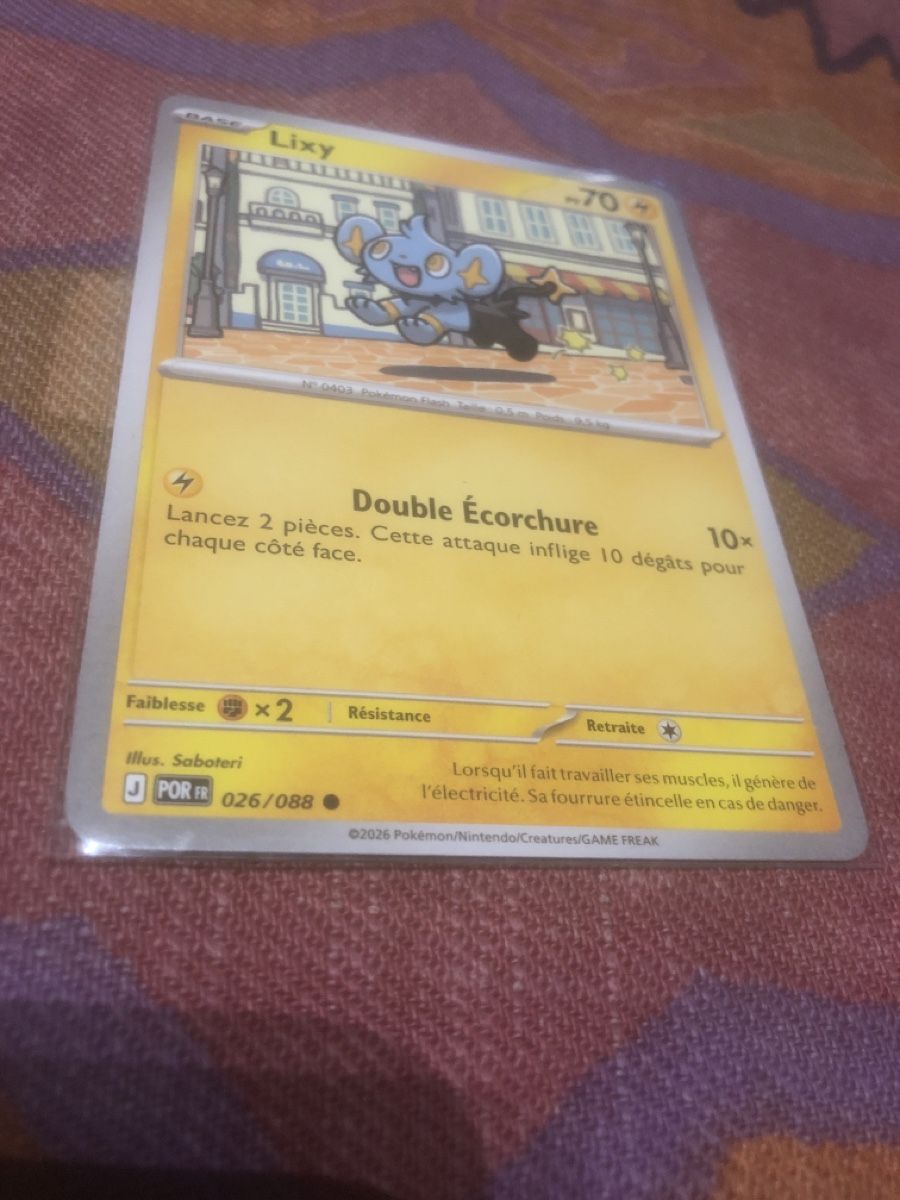 Pokémon Cartes à collectionner: Lixy (FR) – Neuf (Voir description) à Lausanne par fransadpop