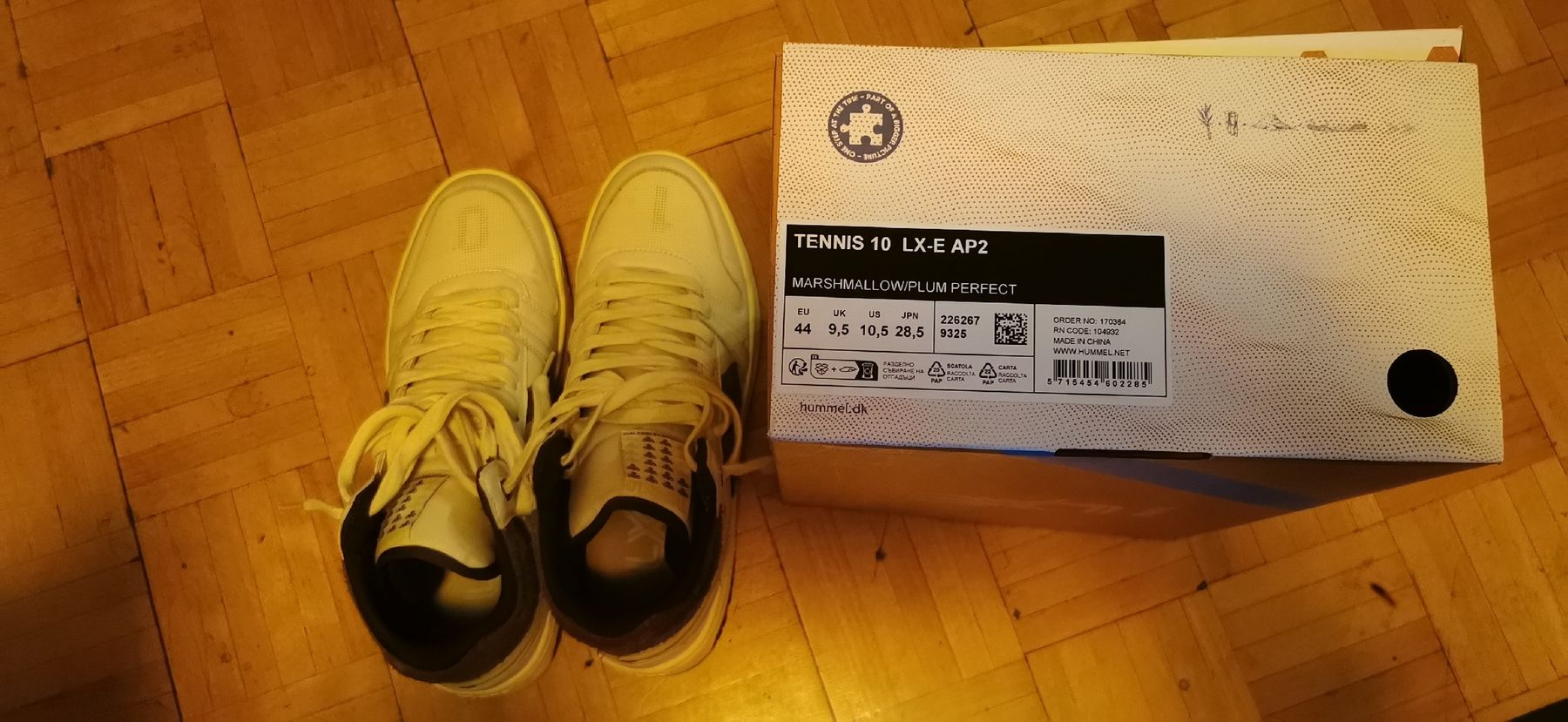 Hummel Scarpe da uomo: Hummel Tennis 44 – Usato da Genève venduto da vins50 1