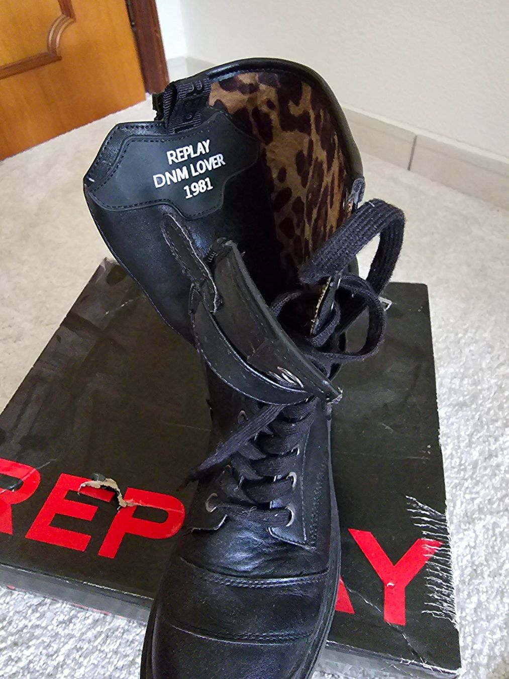 Replay Scarpe per ragazze: Leather boots by Replay, size 36 – Usato da Spreitenbach venduto da Breezyel 5
