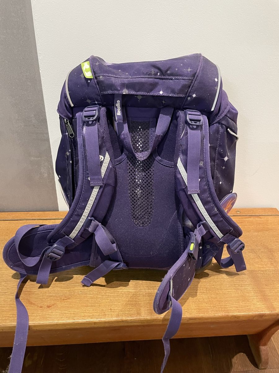 Ergobag Sacs & sacs à dos: Schulranzen ergobag lila Sterne gebraucht  – D'occasion à Küssnacht am Rigi par Andreakamm 1