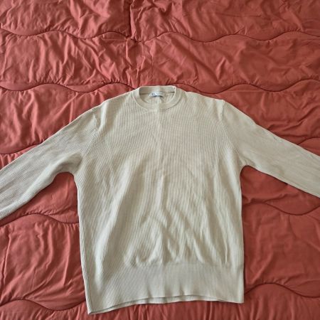 Maglione Zara uomo, taglia S, color panna - Come nuovo!