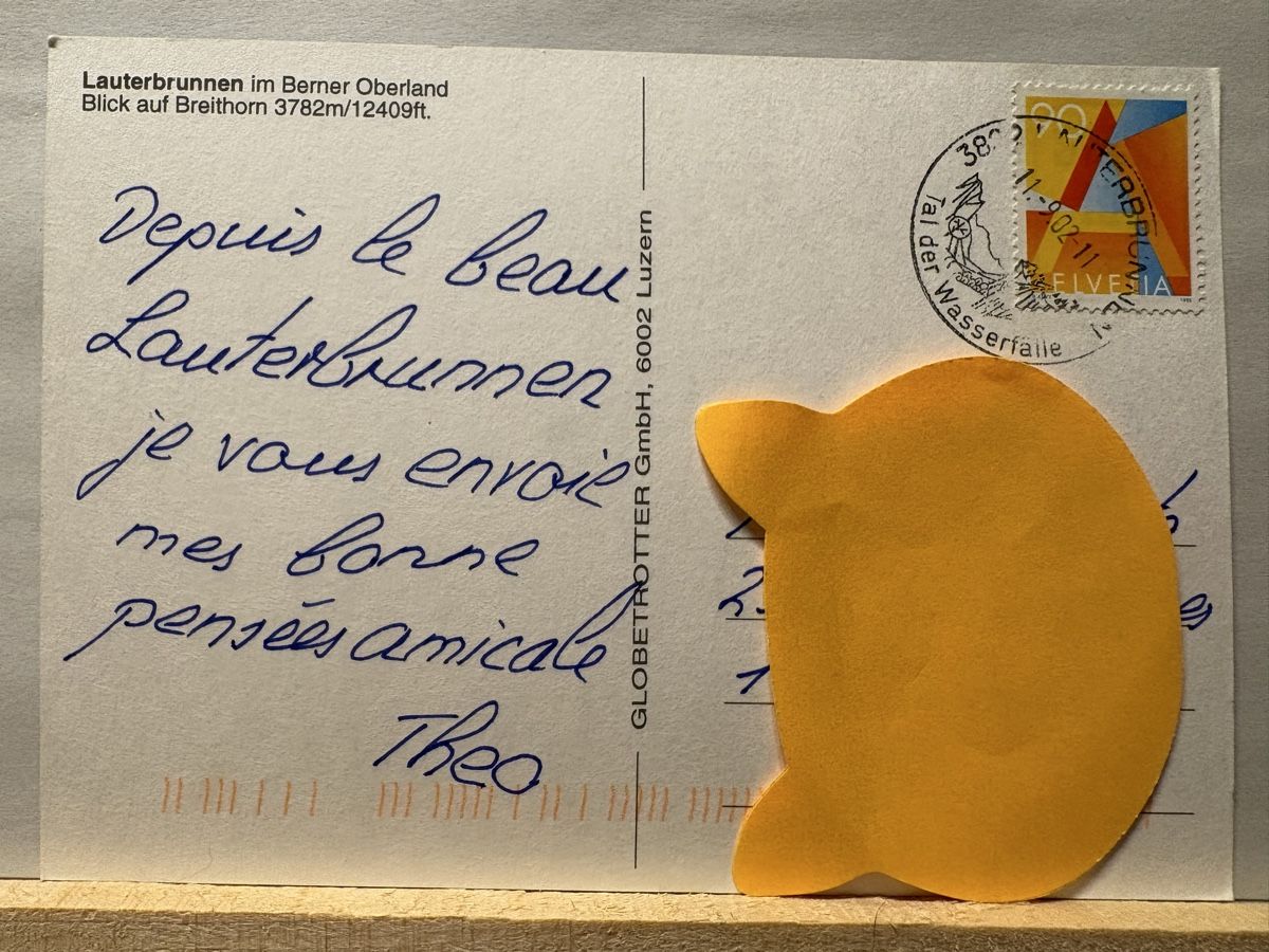 Cartoline postali: AK von Lauterbrunnen – Usato da Rümlang venduto da Brieftaube1 1