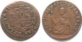 PARMA Lira ND FRANCESCO FARNESE I (1694-1727) mistura Var.