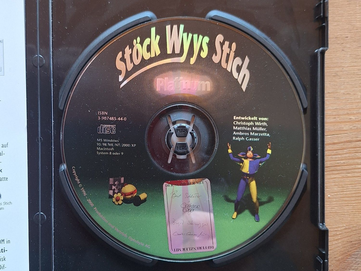 Giochi: Stöck- Wyys -Stich / Platinum – Usato da Jenaz venduto da betthy24 1