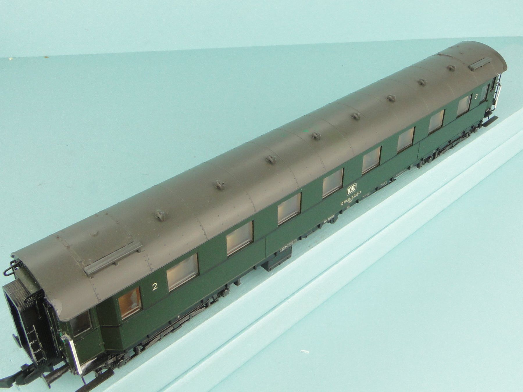Liliput Modellini di ferrovie: Liliput 843 00 DB Eilzugwagen 2 Kl. – Usato da Bülach venduto da cann11 7