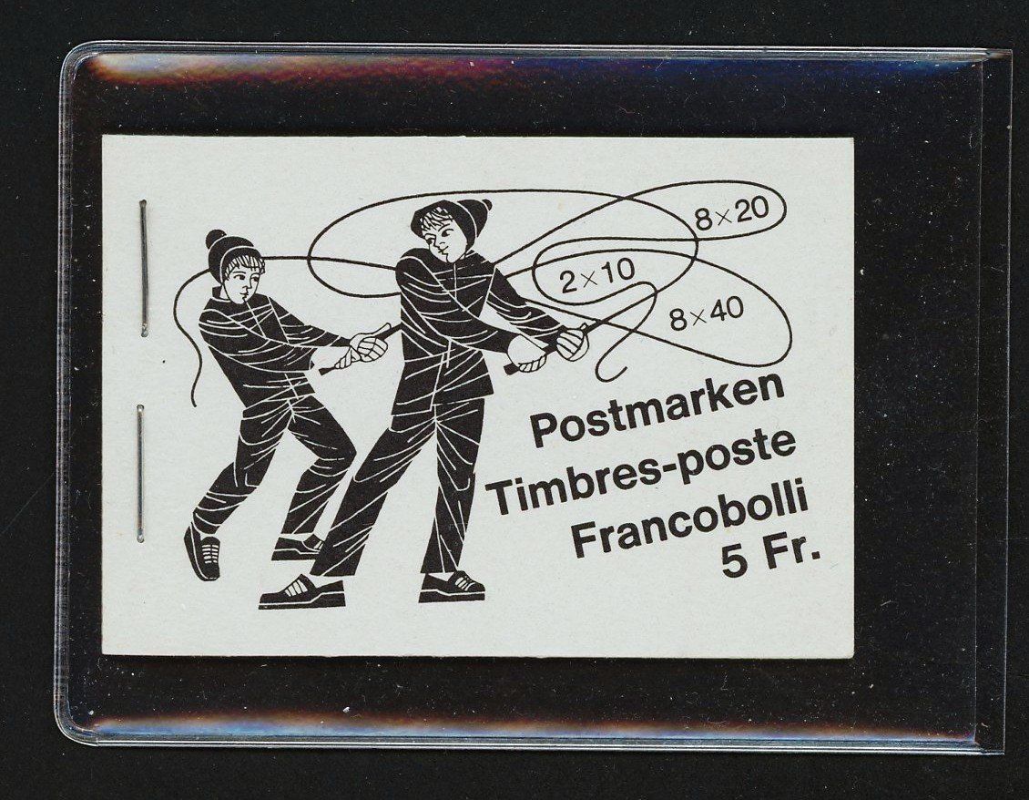 Tutti i francobolli: 1982: Markenheftchen grau 0-72d, postfrisch – Nuovo (secondo la descrizione) da Basel venduto da Strubelibs 2
