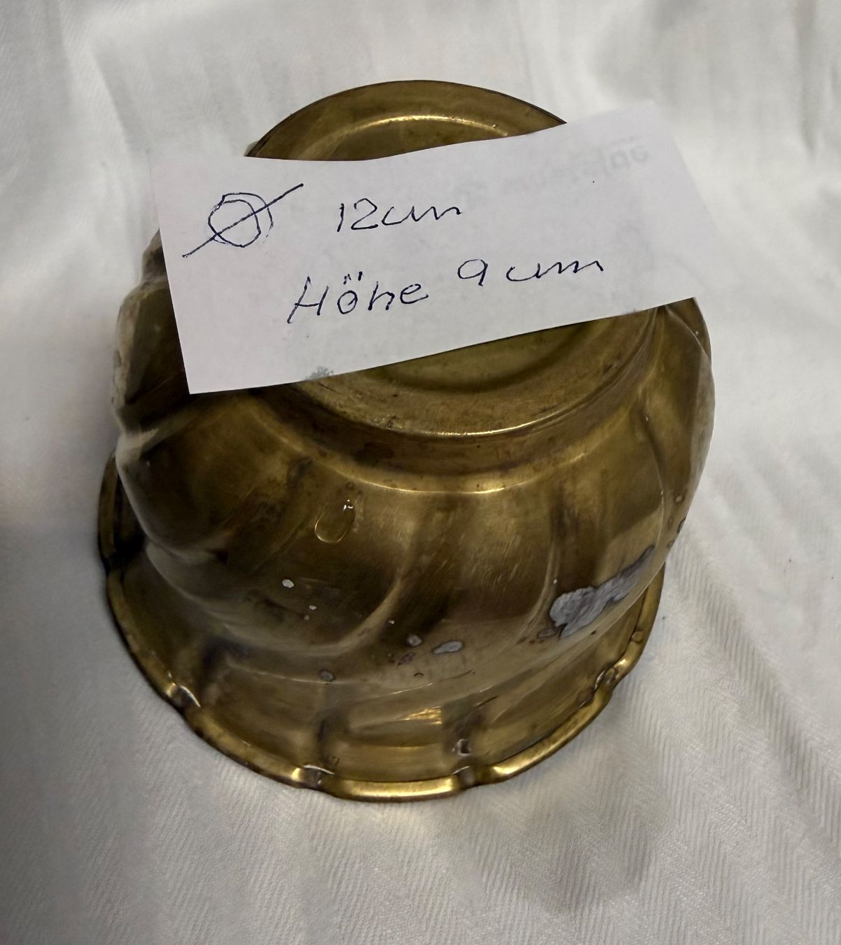 Vasi per fiori: Vintage  Messing Blumen-Topf / Uebertopf – Usato da Bern venduto da rewe45 2