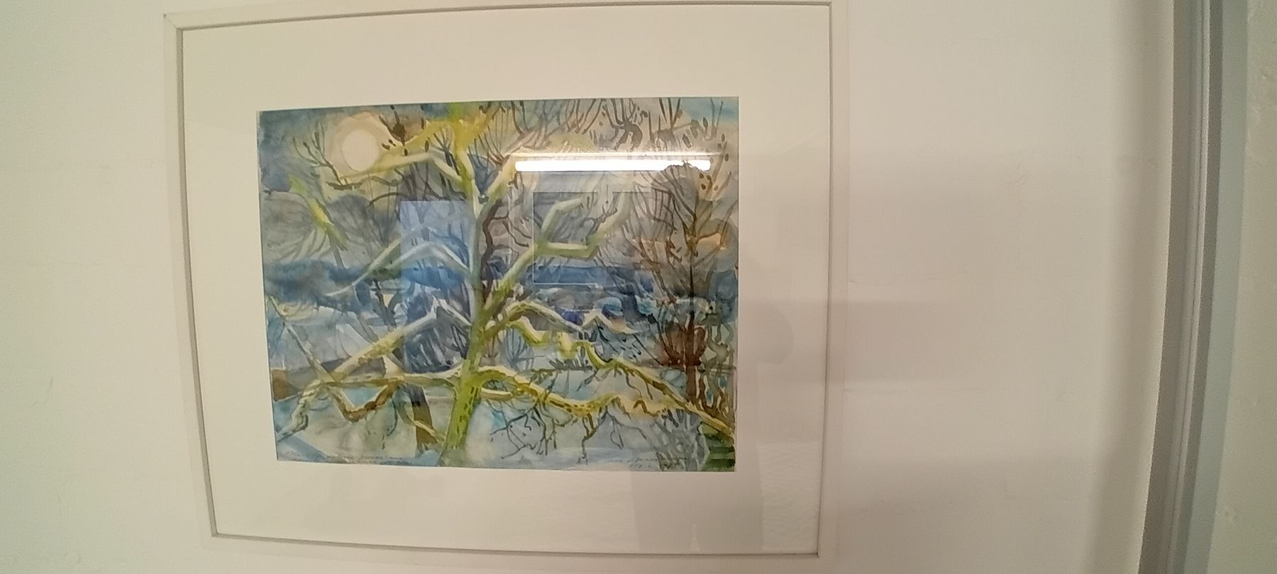 Dipinti: Original Max Brunner Signed Abstract Watercolor – Usato da Bern venduto da This_that_other_all 7