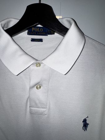 Polo Ralph Lauren Langarm-Poloshirt Slim Fit Grösse XL gepfl
