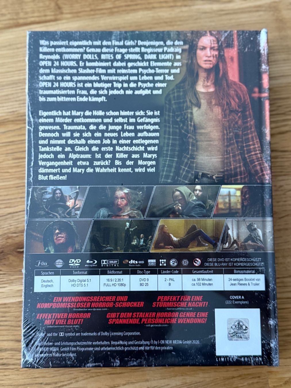 Alle DVDs: Open 24 Hours   Mediabook Cover A  OVP – Neu und originalverpackt aus Oftringen von CatchMeIfYouCan68 1