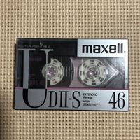 MAXELL UD-II-S 46 seltene Audio Kassette im Originalzustand!