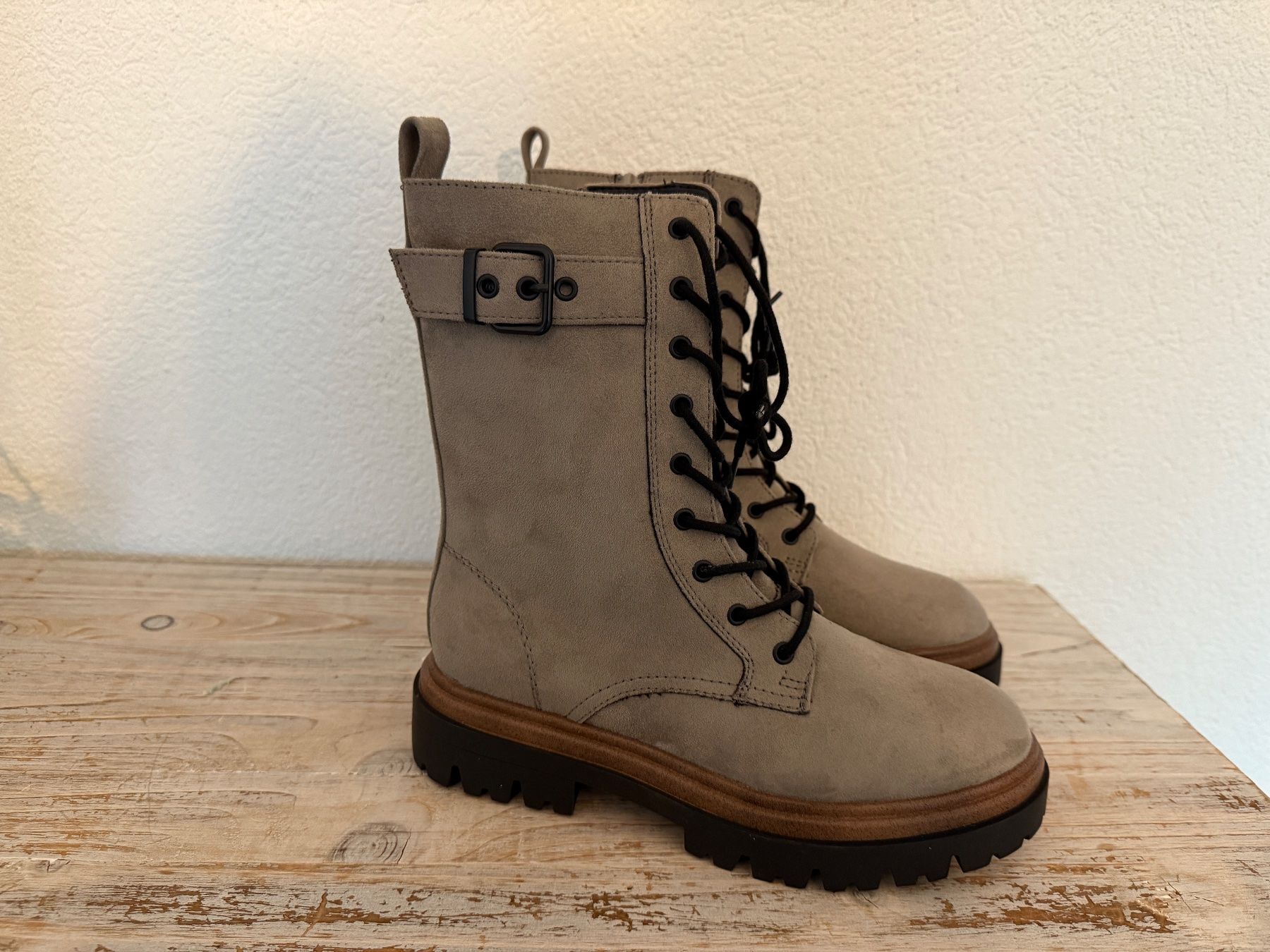 Scarpe da donna: Damen Schnür-Stiefelette, Grösse 39, Neu – Nuovo (secondo la descrizione) da Wolfwil venduto da Inseider12 1