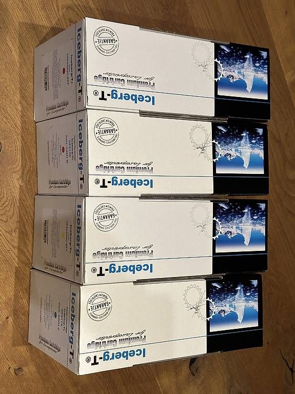 Hewlett Packard Cartucce per stampanti & toner: 4x Toner HP 410x von Iceberg – Usato da Tuttwil venduto da Tell