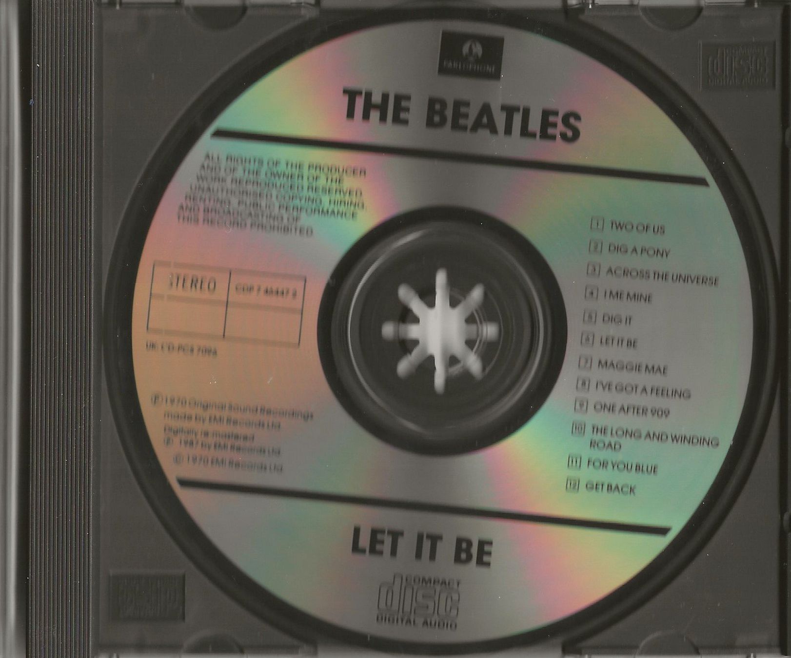 CD: The BEATLES -Let it be- – Usato da Reinach BL venduto da studii100 2
