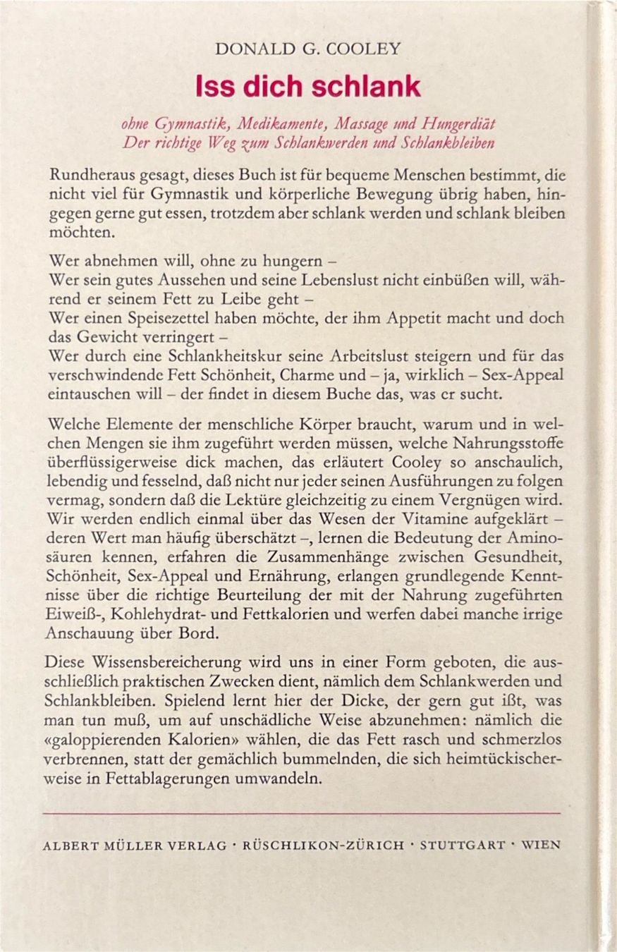 Libri: Iss dich schlank – Nuovo (secondo la descrizione) da Sarnen venduto da Livres 1