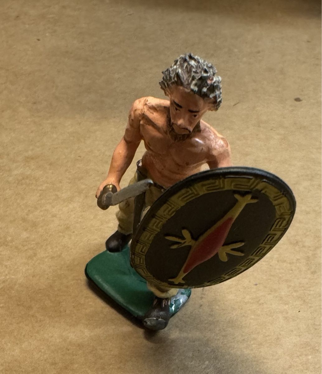 Statuette: Zinnsoldat - Keltischer Krieger – Usato da Wettswil venduto da osoma99 1