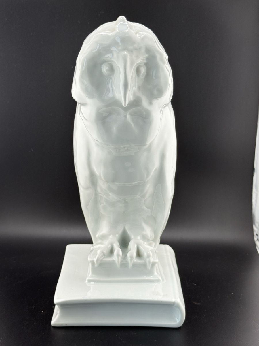 Herend Statuette: Herend Porzellan Eule 30cm – Usato da Zürich venduto da Geniuss